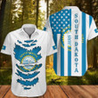 South Dakota Hawaiian Shirt Flag South Dakota State Apparel Patriotic Gift For Him