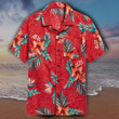 Ranboo Hawaiian Shirt Red Bird Of Paradise Hawaiian Shirt