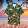 Bigfoot With Hotdog Summer Shirt Tropical Hawaiian Shirt Funny Gifts For Son