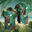 Bigfoot Tropical Hawaiian Shirt Beach Shirt For Women Funny Gift For Sister
