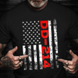 DD-214 American Flag T-Shirt Proud Veteran Vintage Military Shirts Veteran Gift For 2022