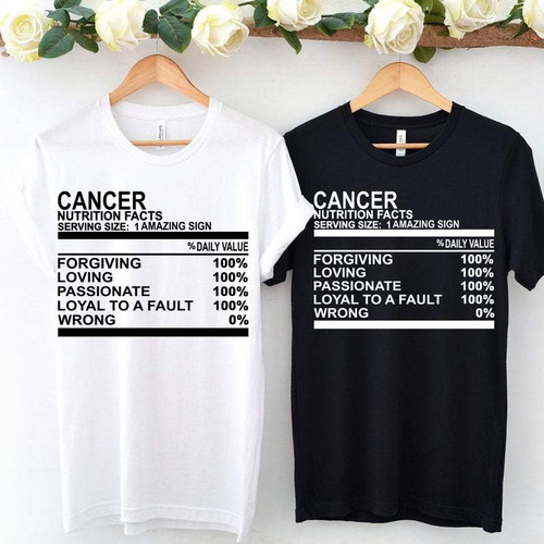 Cancer Fact Shirt, Cancer Birth Sign, Zodiac Sign Zodiac Birthday Gift Cancer Zodiac Birthday Shirt, Birthday Gift T-Shirt