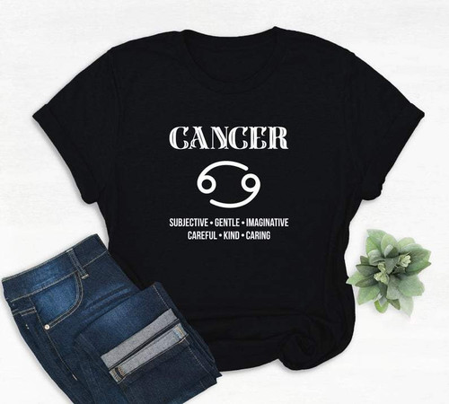 Cancer T-Shirt, Cancer Birth Sign, Zodiac Birthday Gift Cancer Zodiac Birthday Shirt, Birthday Gift Unisex T-Shirt
