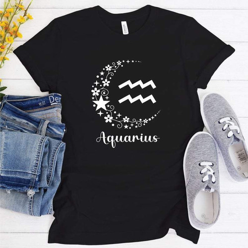 Funny Aquarius Shirt, Aquarius Zodiac Sign, Astrology Birthday Shirt, Aquarius Birthday Gift Unisex T-Shirt