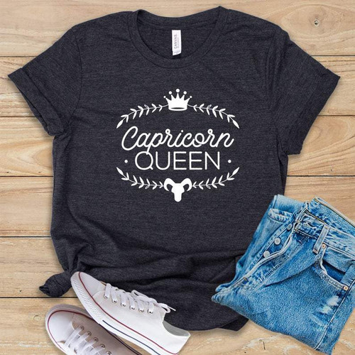 Funny Capricorn Shirt, Capricorn Zodiac Sign, Capricorn Queen Shirt, Capricorn Shirt Unisex T-Shirt