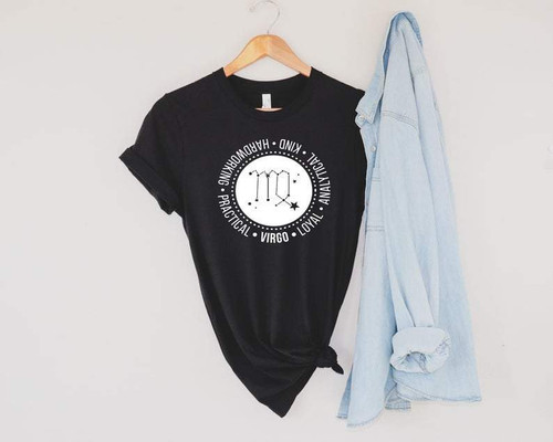 Virgo Shirt, Zodiac Sign Shirt, Virgo Birthday Gift, Birthday Gift For Her Unisex T-Shirt