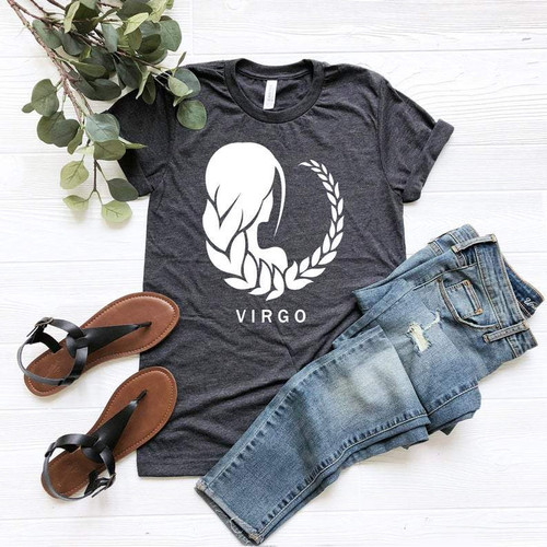 Virgo Shirt, Zodiac Sign Shirt, Virgo Birthday Gift, Birthday Gift For Her V4 Unisex T-Shirt