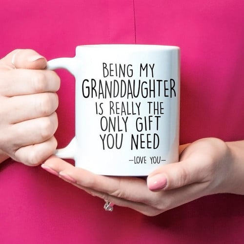 Granddaughter Gifts, Funny Granddaughter Gift, Granddaughter Gift Idea, Granddaughter Birthday Gift Mug