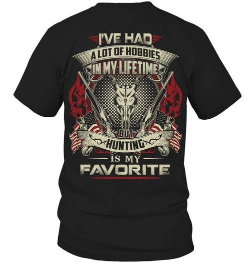 Veteran Shirt, Hunting Shirt, Hunting Is My Favorite, Father's Day Gift For Dad KM1404