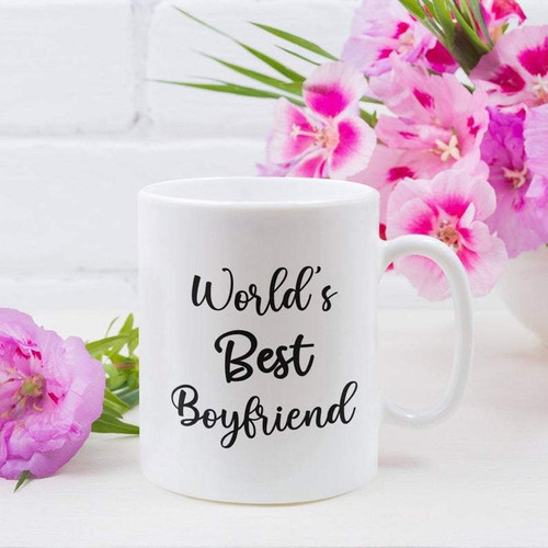 World's Best Boyfriend Coffee Mug, Gift For Him, Valentine Gift For Him, Boyfriend Birthday Gift, Funny Boyfriend Mug