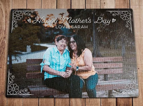 Personalized Puzzle, Mother's Day Gift, Gift For Mothers Day, Best Mom Ever, Gift For Mom Puzzle