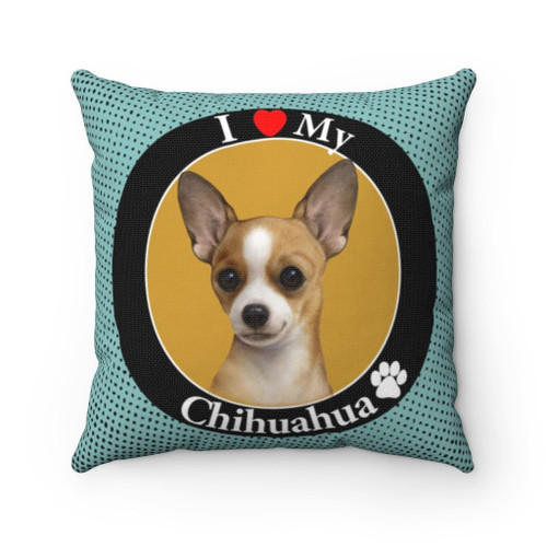 Chihuahua Dog Pillow, Gift For Dog Lovers, Love Chihuahua Pillow, Pet's Lovers Gift Ideas