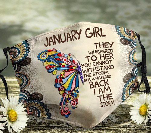 January Girl They Whispered To Her Face Cover