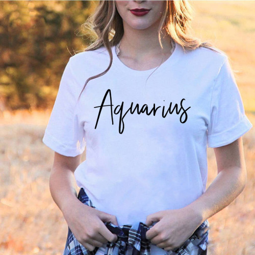 Funny Aquarius Shirt, Aquarius Zodiac Sign, Astrology Birthday Shirt, Aquarius Gifts Unisex T-Shirt