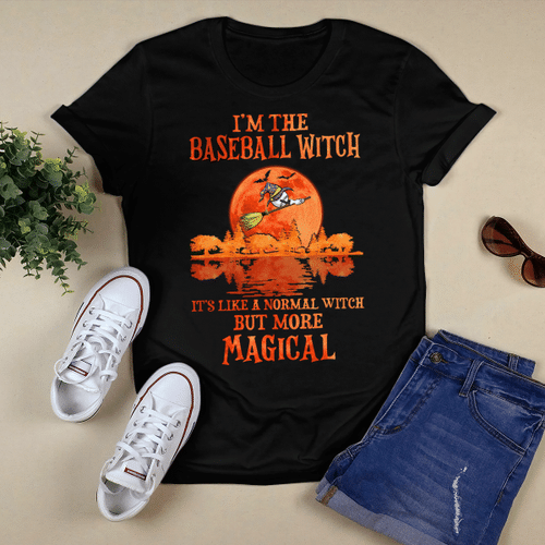 Baseball Classic T-shirt Baseball Witch