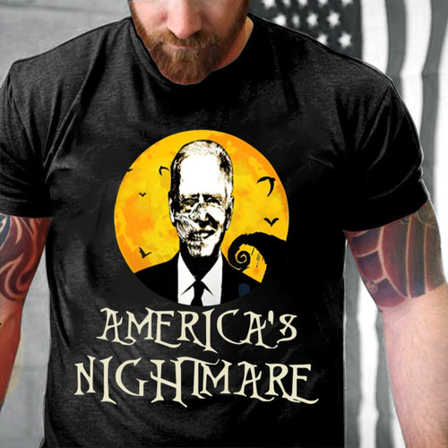 Halloween Funny Shirt, Biden, America's Nightmare T-Shirt