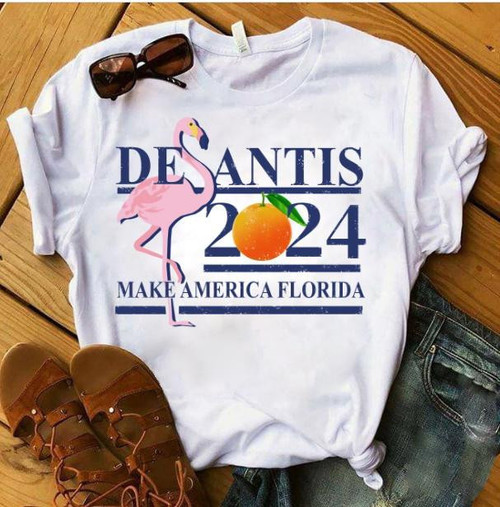 DeSantis 2024 Make America Florida T-Shirt KM1606