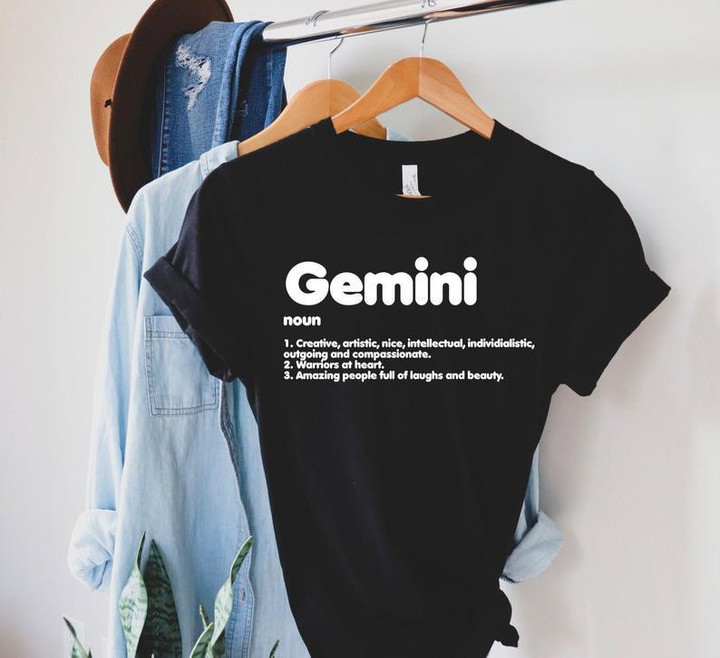 Gemini Unisex T-Shirt, Gemini Zodiac, Gemini Gift, Zodiac Gifts, Gemini Birthday Shirt, Birthday Gift T-Shirt - ATMTEE