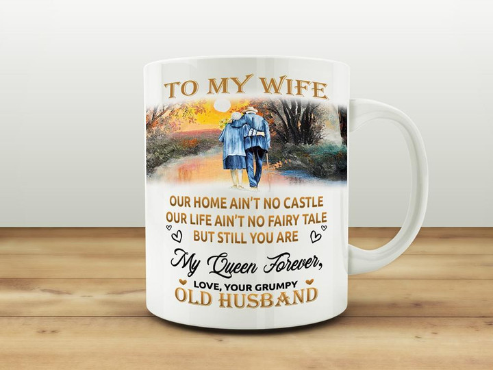 Valentine's Day Gift, Gift For Wife, To My Wife, My Queen Forever Mug - ATMTEE