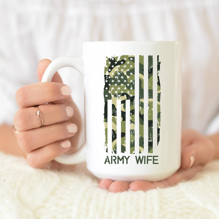 Us Army Gifts, Gifts For Army Wife, Army Wife Mug - ATMTEE