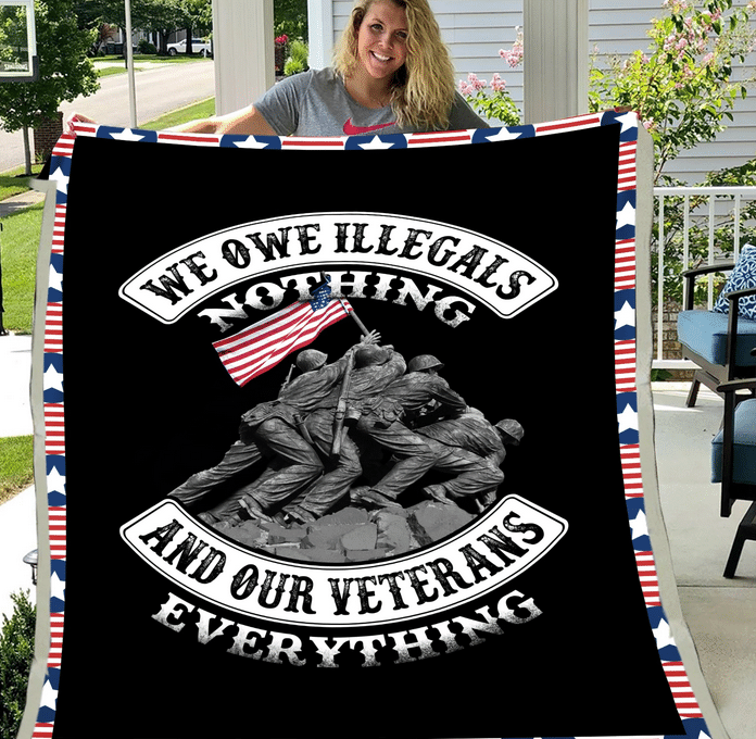 Veteran Blanket - Soldier, Blanket For Veteran, Us Veteran, Veteran ATM-USBL33 Fleece Blanket - ATMTEE