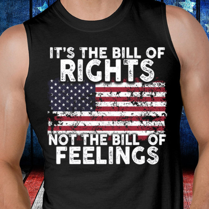 Veteran Tank, Gift For Veterans, It’s The Bill Of Rights Not The Bill Of Feelings Veteran Memorial Day Tank - ATMTEE
