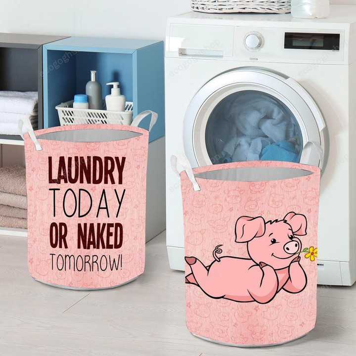 The Pink Pig Tomorrow Laundry Basket