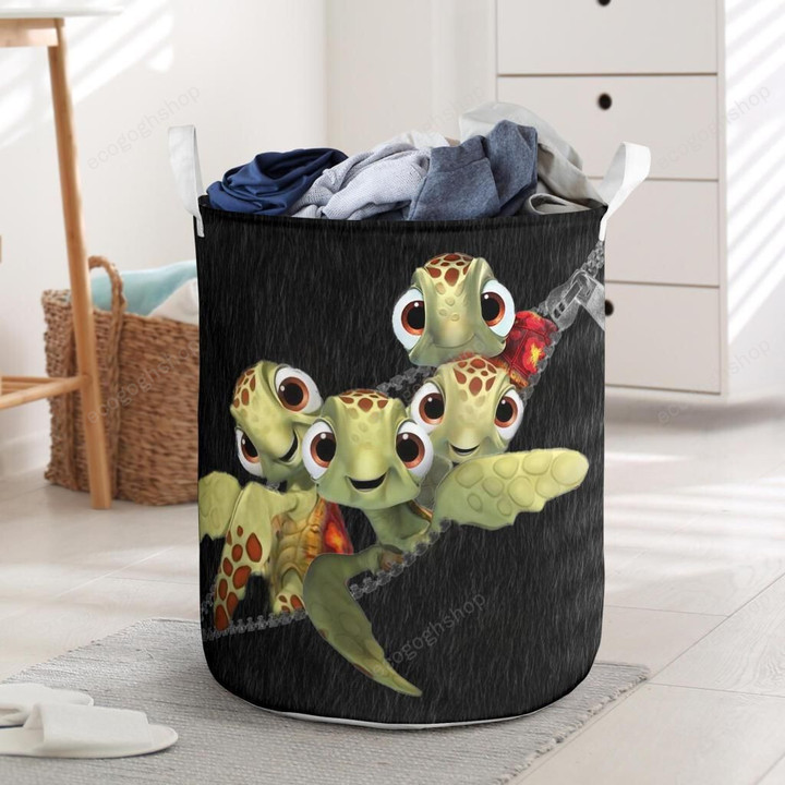 Sea Turtle Laundry Basket