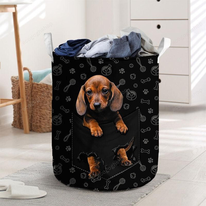Puppy In My Pocket Laundry Basket