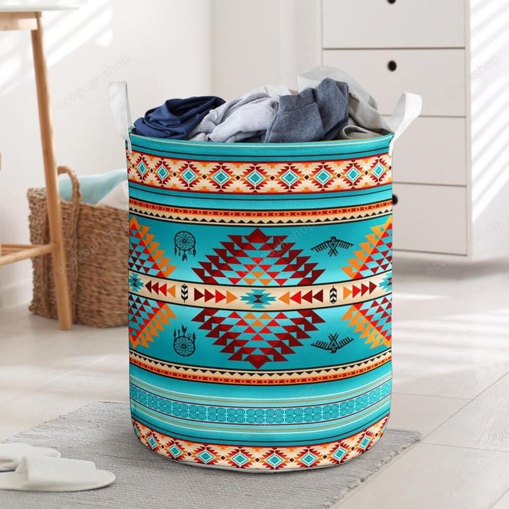 Blue Thunderbird  Laundry Basket