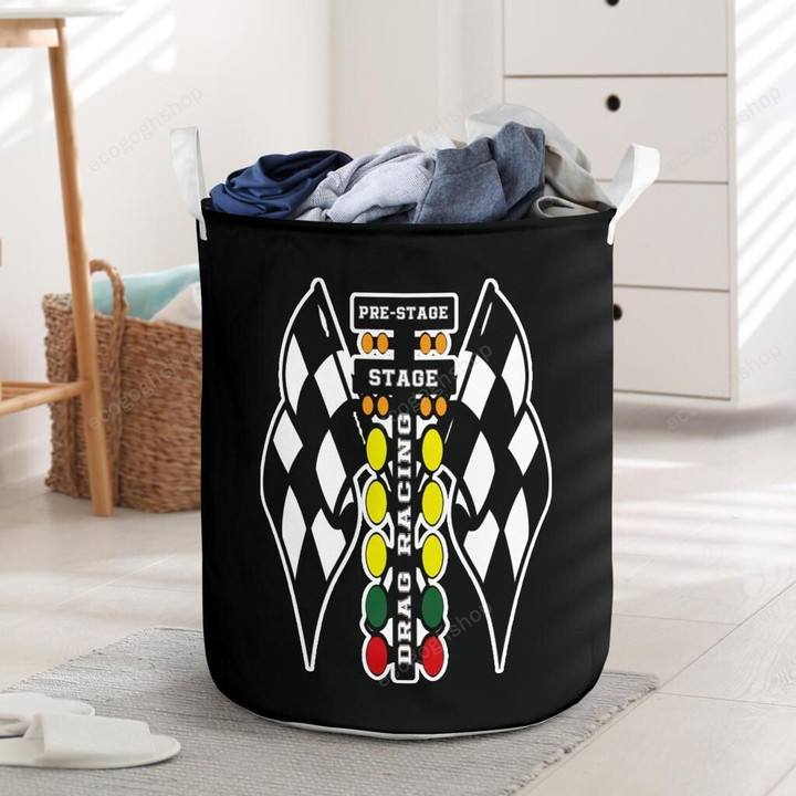 Drag Racing Laundry Basket