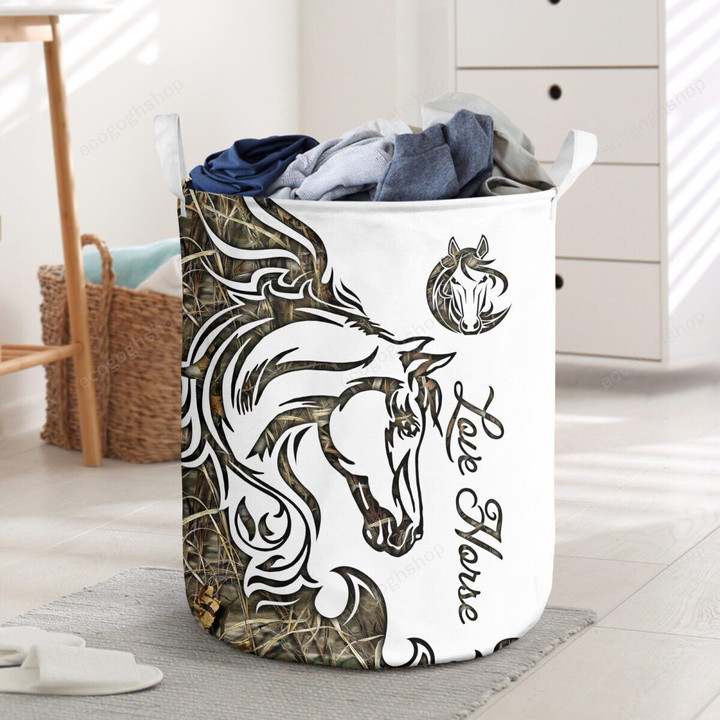 Love Horse Unique  Laundry Basket