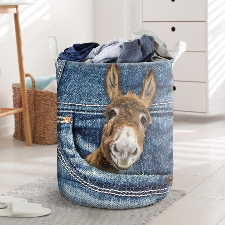 Lovely Donkey Jeans  Laundry Basket