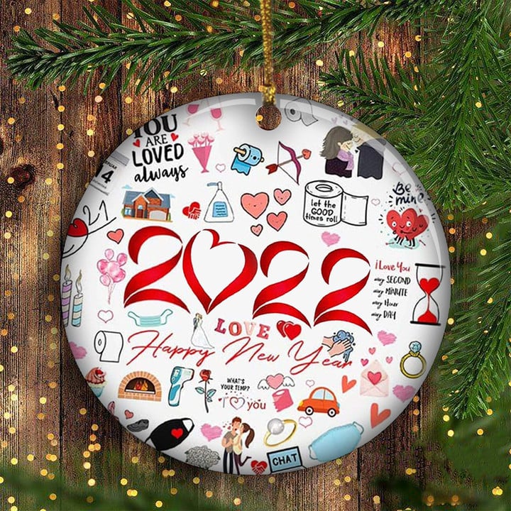 Valentine 2022 Ornament Tree Decorations Valentine's Day Gift Ideas For Her