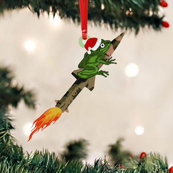 Missile Toad Christmas Ornament Kiss You Under The Missile Toad Meme