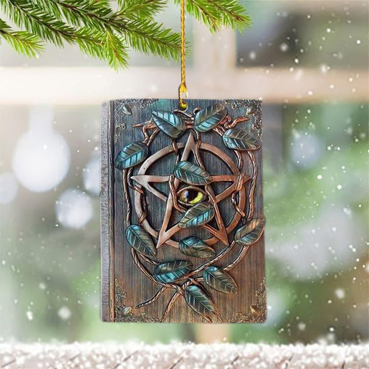 One Eye Of God Religious Sign Symbol Ornament Christmas Day 2021 Hanging Ornament
