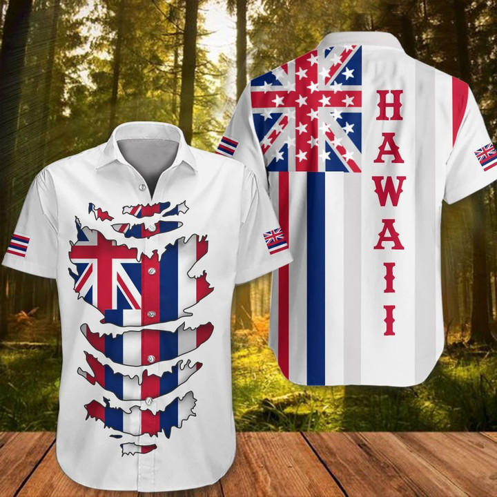 Hawaii Summer Shirt Proud Of Hawaii State Hawaiian Shirt Unique Gifts For Dad