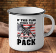 Veteran Mug, Gift For Veteran, If This Flag Offends You I'll Help You Pack Camping Mug - ATMTEE