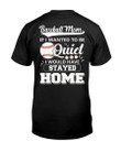Baseball Shirt, Mother's Day Gift, Gifts For Mom, Baseball Mom, If I Wanted To Be Quiet T-Shirt KM0306 - ATMTEE