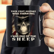 Veteran Mug, Your First Mistake Was Thinking I Was One Of The Sheep Mug - ATMTEE