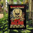 Veteran Flag - Except Sailors They Will Kill You And Sing Songs About It Garden Flag - ATMTEE