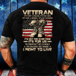 Veteran Custom Shirt Veteran It's Not A Phase It's My Life Personalized T-Shirt KM2502