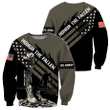 Veteran Sweatshirt, Honor The Fallen Veteran 3D Shirt All Over Printed Sweatshirts - ATMTEE