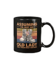 Female Veteran Assuming I'm Just An Old Lady Mug - ATMTEE
