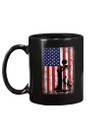 Patriotic Coon Hunting Dogs American Flag Mug - ATMTEE