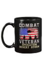 Combat Veteran Operation Desert Storm Military USA Flag Mug - ATMTEE