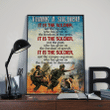 Thank A Soldier! It Is The Soldier Vertical Poster - ATMTEE