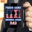 Proud Army National Guard Dad USA Veteran Military Mug - ATMTEE