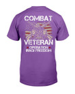 Iraq Veteran Shirt Freedom Military USA American Flag T-Shirt - ATMTEE