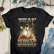 Jesus Is My Pilot The Bible Is My Passport And Heaven Is My Destination T-Shirt KM2804